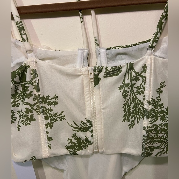 Green TICTOC Bustier TOP - Picture 6 of 6